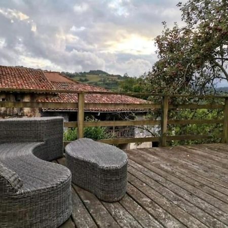 La Casina Roja - Santolaya De Cabranes Villa Arboleya Eksteriør bilde